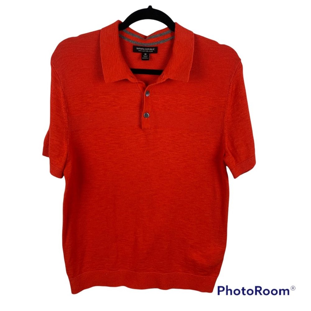 Banana Republic Mens Sweater short sleeved size medium